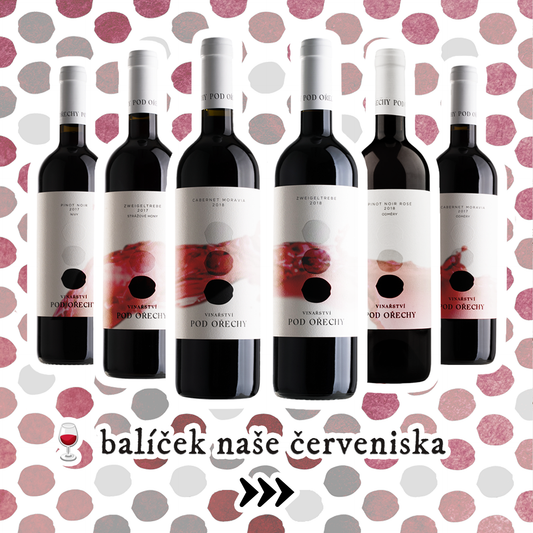 🍷 NAŠE ČERVENISKA 6 x 0,75l